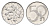 Чехия 50 геллеров 1996 KM 3 алюминий 4696-553