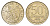 Чили 50 сентаво 1975 KM 206 медно-никель UNC 4664-116