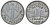 Франция 1 франк 1943 правительство Виши KM 902.1, Le Franc 223.3 алюминий 4163-422