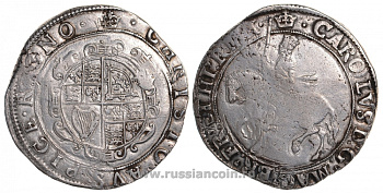 Англия 1/2 кроны 1625-1649 Карл (Чарльз) I серебро 00-000-00