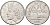 Бразилия 50 сентаво 1977 голова свободы влево KM 580b сталь  UNC  4603-217