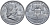 США медаль 1963 half dollar (1/2 доллара) In God we trust, диаметр 77 мм, алюминий 3-5-2-25