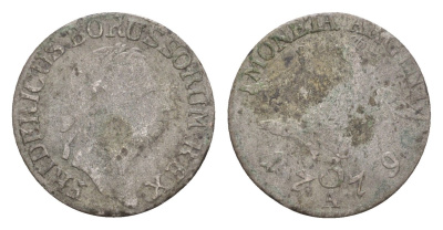 Пруссия 3 гроша 1779 E, Фридрих II (1740-1786) KM 337 серебро 4655-141