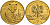 Польша 2 злотых 2011 MW, серия всемирная природа, барсук KM 762 нордик UNC 4511-355