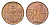 Словакия 50 геллеров 1996 KM 35 сталь плакированная медью UNC 28-732