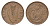 Ирландия 1 пенни 1974 мифологическая птица лира KM 20 бронза 4690-354