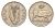 Ирландия 5 пенсов 1971 бык KM 22 медно-никель 4175-153