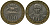 Чили 100 песо 2012 So KM 236, Schon 84 биметалл 4544-237