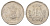 Индия 1 рупия 1988 KM 79.1 медно-никель UNC 4699-345