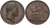 Набор бронзовых французских медалей и медальонов 1810 года. Оригинальный комплект. 0-0-00