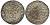 Польша, Данциг 1 шиллинг (шеляг) 1546 Сигизмунд II Август (1544-1572), вес 1,14 гр. серебро 1516-1445