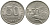 Индонезия 50 рупий 1971 райская птица KM 35 медно-никель UNC 93-1152