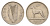 Ирландия 6 пенсов 1963 собака, ирландский волкодав KM 13a медно-никель aUNC 4624-1236