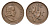 ЮАР 1 цент 1966 Ян ван Рибек (1619-1677), Suid Africa, легенда на африкаанс, капские воробьи KM 65.2 бронза 187-965