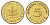 ФРГ 5 пфеннигов 1950 J KM 107, J. 382 сталь плакированная латунью aUNC 4697-553