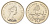 Фолклендские острова (Фолкленды) 10 пенсов 1980 Елизавета II (1952-2022), южные морские котики KM 5.1 медно-никель UNC 4666-357