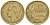ФРАНЦИЯ 20 ФРАНКОВ 1952 4 ПЕРА KM 917.1, LE FRANC 402.9 алюминиевая бронза 175-646