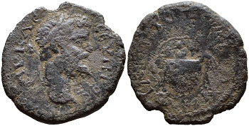 Римская Империя, Провинция Фракия, Филиппополь АЕ 193-211 Септимий Север Very fine бронза 270-411