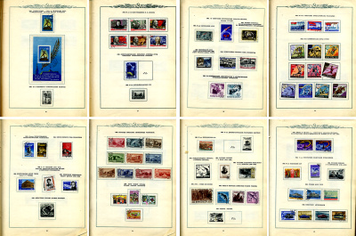 Альбом для марок (марки СССР) 483 марок в альбоме 1958-1961 официальный альбом 00-01-19-08