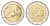 Литва 2 евро 2019 Литовские этнографические регионы - Жемайтия KM 247 биметалл UNC 68-312