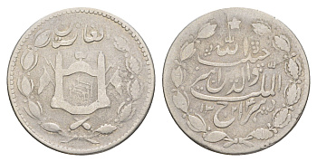 Афганистан 1 рупия 1906 AH 1324 KM 842.2 серебро 1517-1514