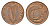 Ирландия 1 пенни 1980 мифологическая птица лира KM 20 бронза 4690-426