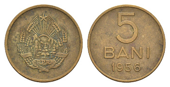 Румыния 5 бань (бани) 1956 KM 81.2 медь цинк никель 4632-969