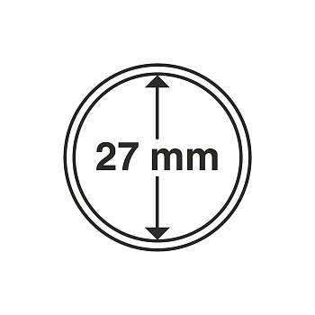 Капсулы круглые – 27 мм, упаковка 10 шт. Leuchtturm. 337997