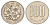 Япония 100 йен 1972 Yr. 47, Хирохито (1926-1989) Y 82 медно-никель 4630-118
