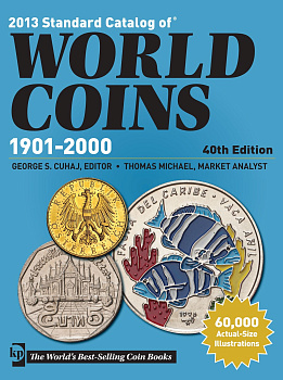 Каталог Краузе по монетам мира с 1901 г. по 2000 г., 40-е издание / Standart catalog of World Сoins 1901 - 2000, 40th Edition