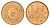 Япония 1 сен 1936 Год 11, Император Хирохито Сева (1926-1989) Y 47 бронза UNC 4695-954