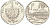 Куба 1 песо 2012 KM 579 сталь плакированная никелем UNC 4616-1016