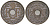 Французский Индокитай 1/2 сантима 1935 KM 20 бронза aUNC 4152-762