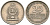 Шри-Ланка 25 центов 1978 KM 141.1 медно-никель 4567-245