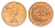Остров Мэн 1/2 пенни 1980 Елизавета II (1952-2022) KM 58 бронза UNC 4702-732