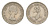 Родезия и Ньясаленд 3 пенса 1957 Елизавета II (1952-2022), цветок глориоза KM  3 медно-никель  4640-922