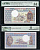 Чад 5000 франков ND (1978) женщина, железная дорога, самолет, в слабе PCGS 64 Choice Uncirculated Pick 3 b  бумага   452-1-125