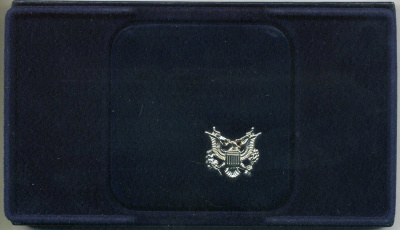 США 1 доллар 2002 W, 200 лет военной академии в Вест Поинте, в оригинальной коробке, сертификат KM 338 серебро PROOF 00-00