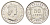 Белиз 50 центов 1989 KM 37 медно-никель UNC 4666-721
