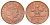 Великобритания 2 пенса 2004 Елизавета II (1952-2022) KM 987, Spink 4690 (C5) сталь плакированная медью 4671-551