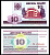 Беларусь 10 рублей 2000 Pick 23 бумага UNC (пресс) 7207-14-2-2