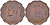 ЕГИПЕТ 10 МИЛЛИМОВ 1943 ГОД 1362, ФАРУК (1936-1952) KM 361 бронза 31-116