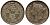 Гонконг 5 центов 1899 Виктория (1837-1901) KM 5 серебро UNC 3896-715