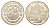 Либерия 5 долларов 2002 Новая европейская валюта, диаметр 33 мм медно-никель BU 11-132-14