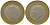 Турция 1 лира 2009 Кемаль Ататюрк KM 1244 биметалл  4561-1042
