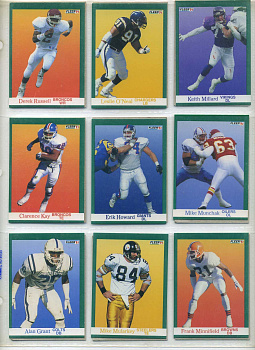 США КАРТОЧКИ РЕГБИ 9 штук разных 7501-69