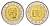 Венгрия 100 форинтов 2002 200 лет со дня рождения Лайоша Кошута KM 760 биметалл UNC 5010-1832