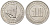Никарагуа 10 сентаво 1974 ФАО KM 29 алюминий UNC 4528-946