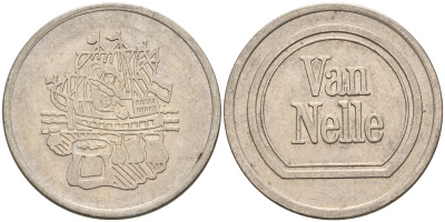 Нидерланды жетон  кофейный VAN NELE  медно-никель    4603-314