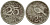 Индонезия 25 рупий 1971 венценосный голубь KM 34 медно-никель 4136-1042